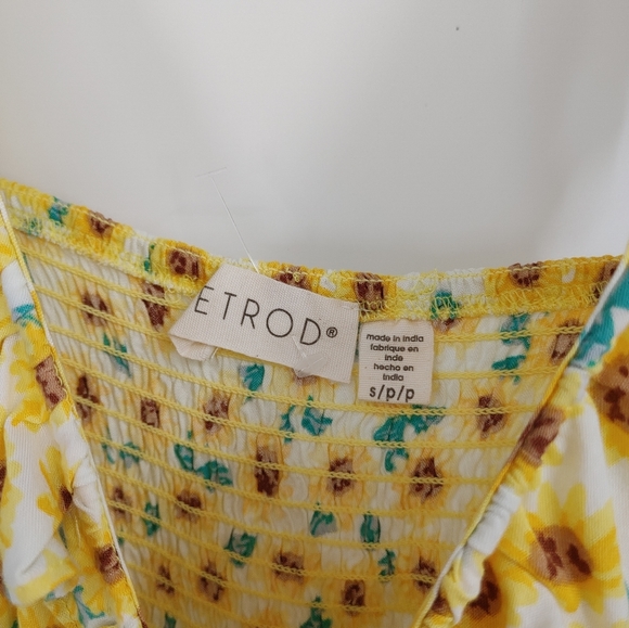 Retrod | sunflower print romper - Picture 5 of 8